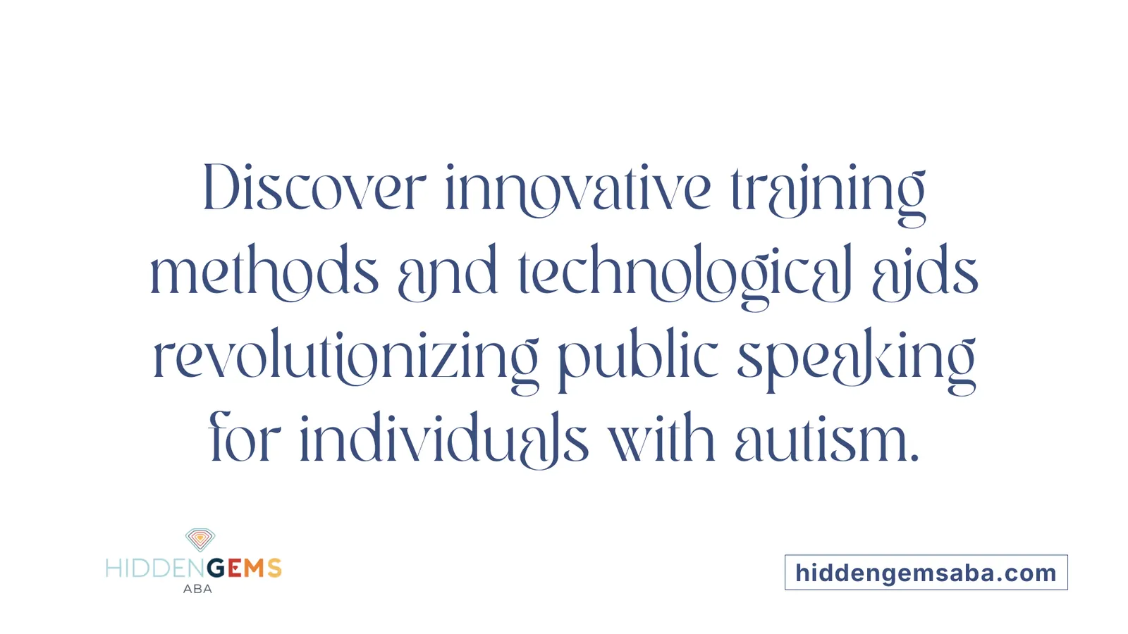 Discover innovative training methods and technological aids revolutionizing public speaking for individuals with autism.
