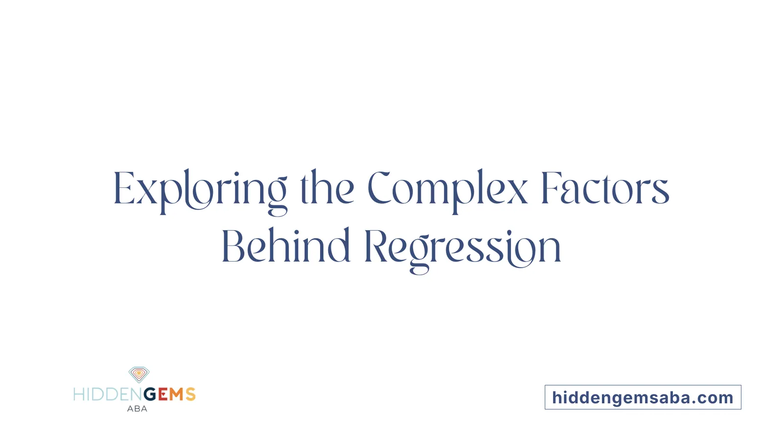 Exploring the Complex Factors Behind Regression