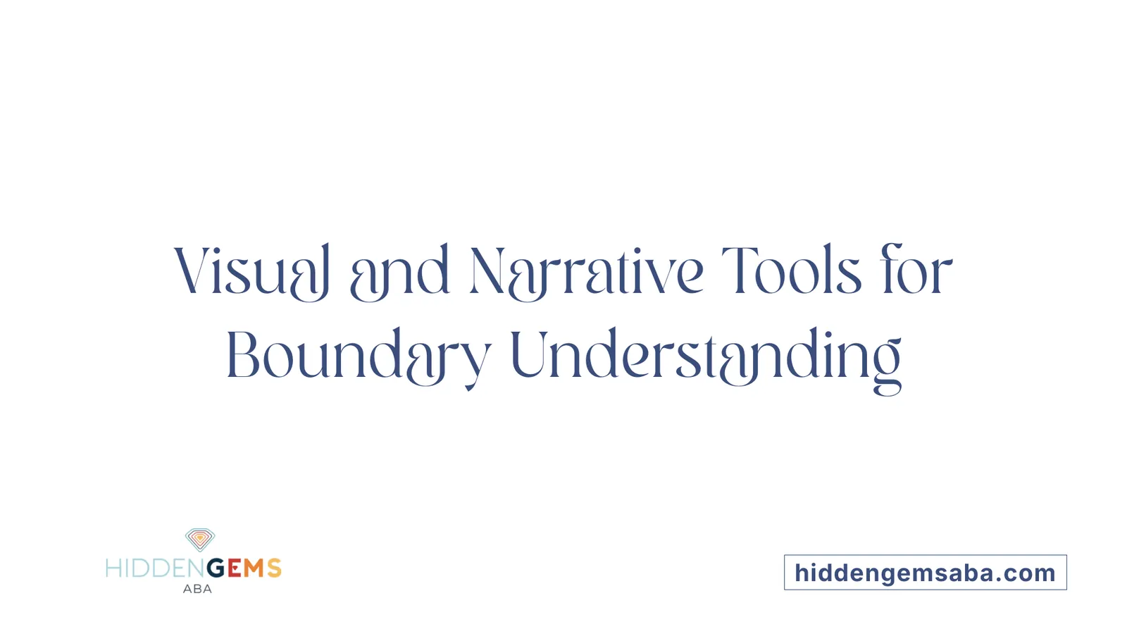 Visual and Narrative Tools for Boundary Understanding