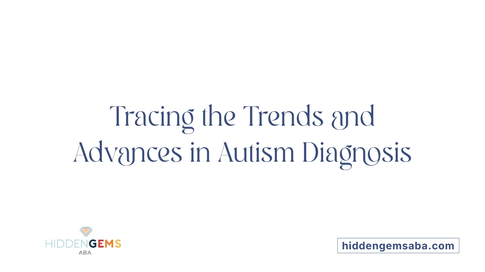 Tracing the Trends and Advances in Autism Diagnosis