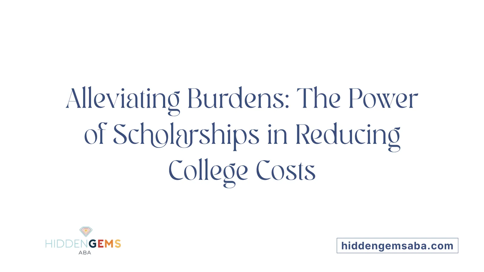 Alleviating Burdens: The Power of Scholarships in Reducing College Costs